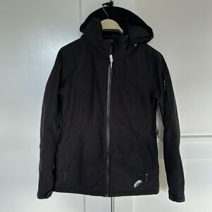 GOLITE Women’s Black Ski Snowboarding Jacket Hooded Outdoors Performance Size S